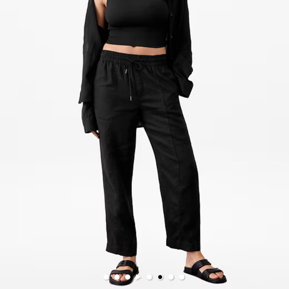 Athleta Tall Black Wide Leg Pants